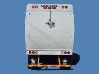 2018 Peterbilt 520 with New Way Mammoth 40yd CNG Front Loader Refuse Truck