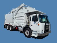 2016 Autocar ACX Xpeditor with Amrep HX450FL 40yd Front Loader Refuse Truck