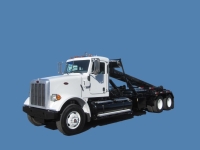 2015 Peterbilt 365 CNG Roll Off Truck with Galfab Roll Off Hoist