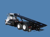 2015 Peterbilt 365 CNG Roll Off Truck with Galfab Roll Off Hoist