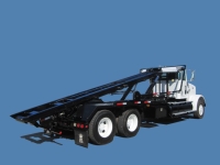 2015 Peterbilt 365 CNG Roll Off Truck with Galfab Roll Off Hoist