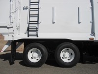 2014 Peterbilt 320 with Curbtender Titan 40yd Front Loader Refuse Truck