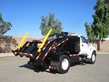 2008 Ford F650 with Galbreath Container Delivery Unit (CDU) Truck