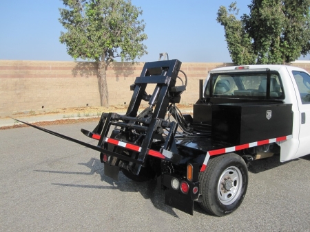 2011 Ford F350 with Spartan Container Delivery Unit (CDU) Truck