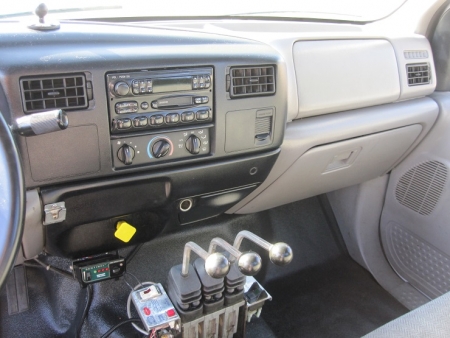 2000 Ford F650 with K-Pac Container Delivery Unit (CDU) Refuse Truck