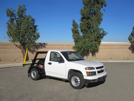 2011 Chevrolet Colorado with Container Delivery Unit (CDU) Refuse Truck