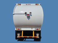 2019 Peterbilt 520 with McNeilus Atlantic 40yd Front Loader Refuse Truck