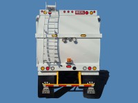 2019 Peterbilt 520 with Heil Half/Pack 40yd Front Loader Refuse Truck