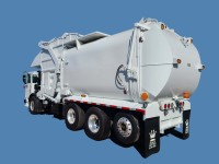 2016 Autocar ACX Xpeditor with Amrep HX450FL 40yd Front Loader Refuse Truck