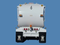 2016 Autocar ACX Xpeditor with Amrep HX450FL 40yd Front Loader Refuse Truck