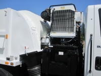 2009 Tymco 600 BAH Regenerative Air Street Sweeper on International 4200 DuraStar