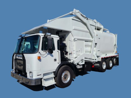 2016 Autocar ACX Xpeditor with Amrep HX450FL 40yd Front Loader Refuse Truck