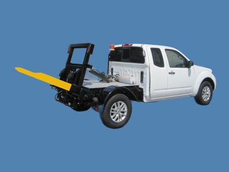 2016 Nissan Frontier with Gaskin Built Container Delivery Unit (CDU) Truck