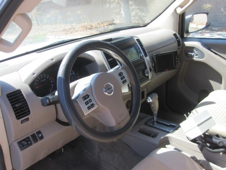 2016 Nissan Frontier with Gaskin Built Container Delivery Unit (CDU) Truck
