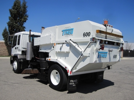 2008 Tymco 600 Regenerative Air Street Sweeper